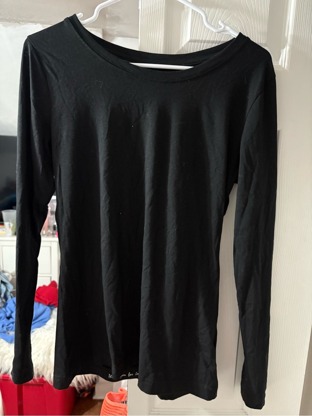 Women’s Healing Hands Black Long-Sleeve Women's Top